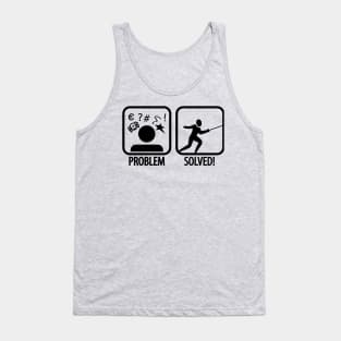 Problem Solved Fencing Tank Top